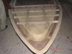 Any drain holes for the engine well must be properly sealed to prevent water from coming in contact with the plywood.