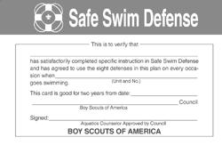 Who Can Instruct Safe Swim Defense and Safety Afloat Training?