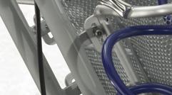 The key cannot be removed from the bike when the cable is not inserted into the lock.