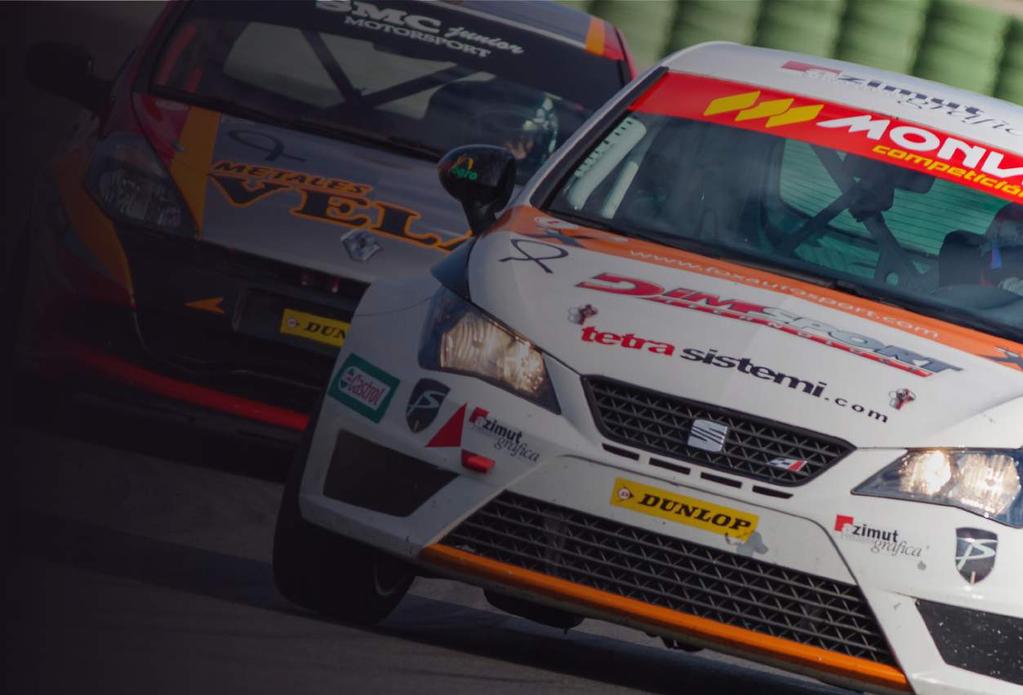 During the season, Luca takes part in other races, gaining a podium at the Alcaniz 500Km at his debut on the Seat Leon Supercopa; He also takes a second place in Poznan (Poland) race of the Kia Green