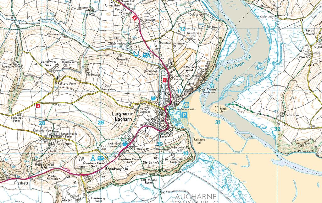 Approximate distance: 5.5 miles For this walk we ve included OS grid references should you wish to use them. End 4 1 Start 3 2 N W E S Reproduced by permission of Ordnance Survey on behalf of HMSO.