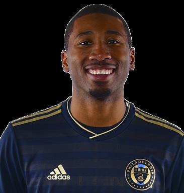 3,134 8 7 23 68 18 46 6 1 Enters this weekend for the Union questionable due to a right hamstring strain. Had his best scoring season in 2017, netting six goals with the Union in 27 appearances.
