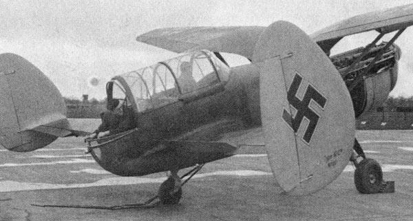 In keeping with the tandem wing theme, here is another oddball WWII aircraft for you to identify (and maybe model?).