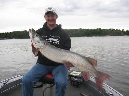 25 Musky caught in the Tues.