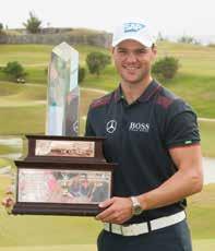 6 PGA MEDIA GUIDE 2015 32 ND 2014 Martin Kaymer made the putt that mattered an uphill 10-footer for birdie that gave him the PGA Grand Slam of Golf title to add to a special season of performances.