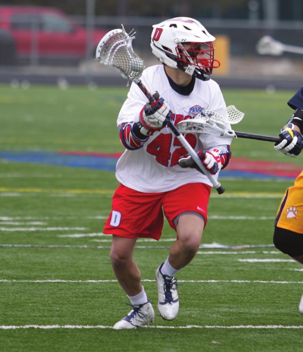 April 30, 2014 - Freshman goalie Jason Weber was named the MAAC s Rookie of the Year and the Defensive Player of the Year and for the third-straight season, the University of Detroit Mercy men s