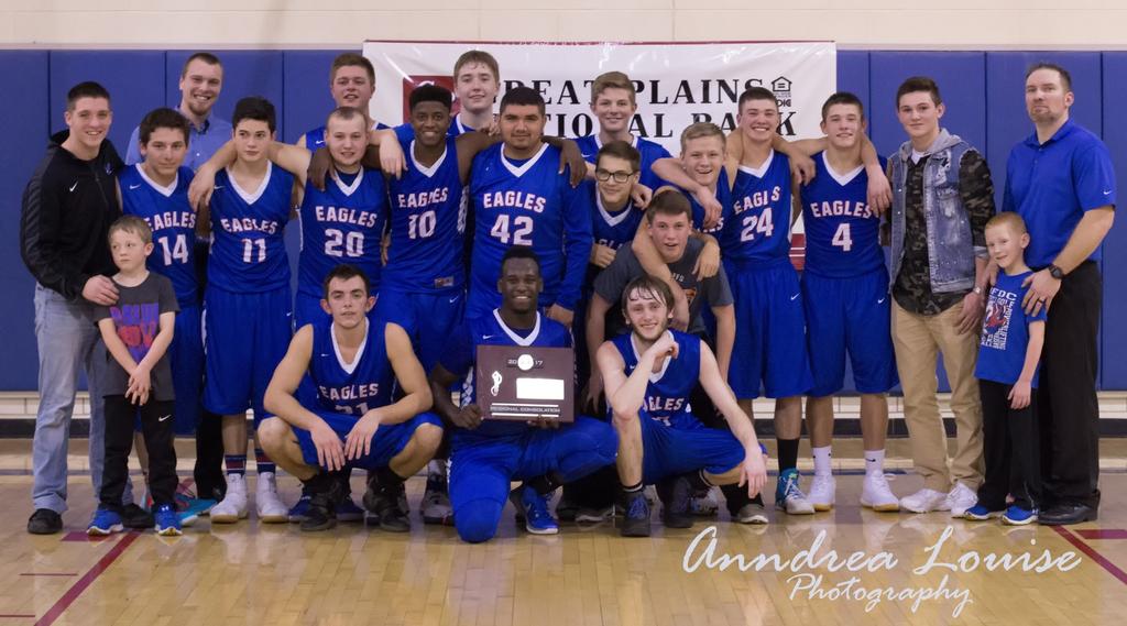 The boys won 68 to 62 to advance to the area tournament for the first time in 13 years.