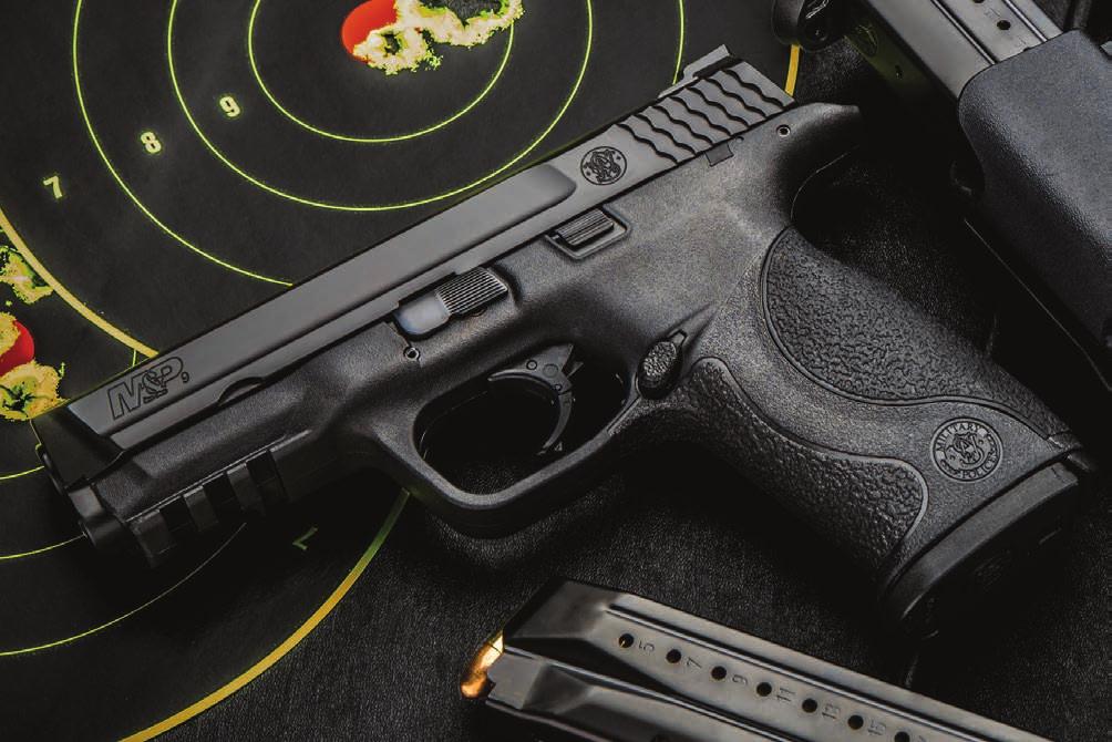 M&P FULL SIZE PISTOLS The M&P Pistol Series offers a number of distinctive features that provide durability, safety and versatility.
