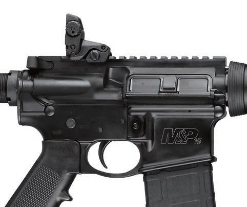 Delivering a ready-to-go package with the additional features of a forward bolt assist and dust cover, the M&P 15 SPORT II rifl e brings added value to this already time-tested platform.