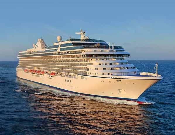 In 2018 Oceania Cruises