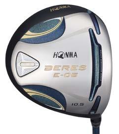 Easy & Excellent <E-06 DRIVER FW> HONMA BERES E / IE-06 Product summary TECHNOLOGY Distance increase effect of sole slots SPLIT GROOVE AREA A spring structure of slots on the