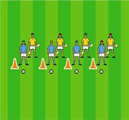 OVERHEAD CATCH ONE ON ONE - defending team - -