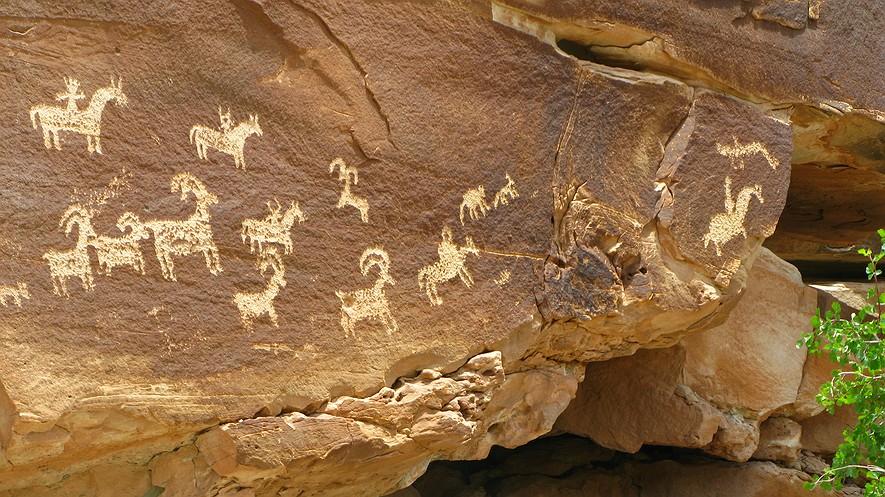 Native American Cultures: The Great Basin By Encyclopaedia Britannica, adapted by Newsela staff on 06.20.17 Word Count 645 Level 560L Ute tribal rock art at Arches National Park, Utah.