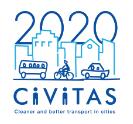 Civitas initiative Funding of sustainable urban mobility measures in cities Some 60 cities benefited from EU support Logistics
