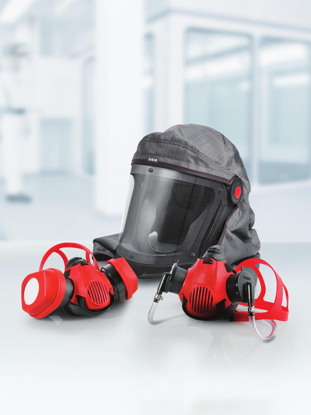 Spray Guns Cup Systems Breathing Protection