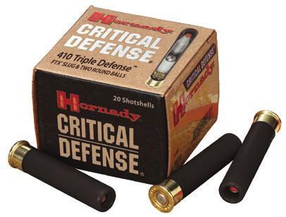 Reliable expansion and dependable terminal performance can be counted on for on concealed carry/personal