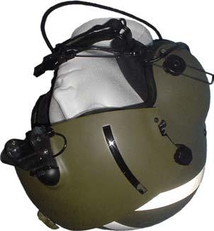 Helmets # 19 & 20 Canadian Armed Forces GenTex SPH-SCF 1993 The SPH-SCF is a lightweight helmet assembly providing head protection, noise reduction and communication enhancement for helicopter
