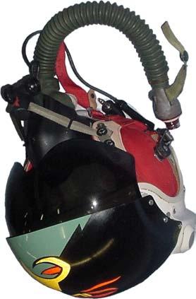 . Helmet #9 Canadian Armed Forces 1979 DH 41-2 Dual Visor Helmet This helmet along with the MKII paint and MS22001 mask was the standard issue to our CF-101 Voodoo aircrew members.
