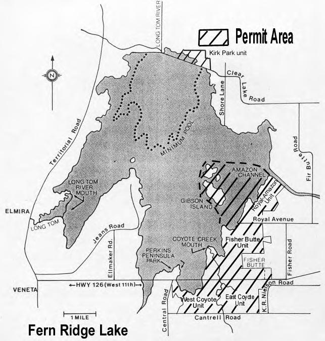 Fern Ridge Wildlife Area 2014-15 Hunt Season Hunter Permit Statistics Daily hunt permits are required for hunting the East Coyote, West Coyote, Fisher Butte, Royal-Amazon and Kirk Park units of Fern