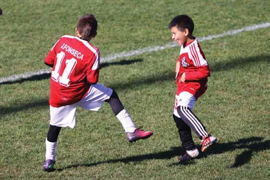 youth 4v4 soccer tournament.