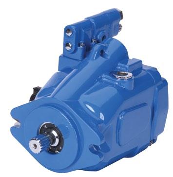 Introduction 42 Series Mobile Piston Pump Eaton s 42 Series mobile pumps are open circuit, axial piston designs with displacements of 41cc, 49cc, 62cc, and 8cc for operating speeds up to 2,65 rpm.
