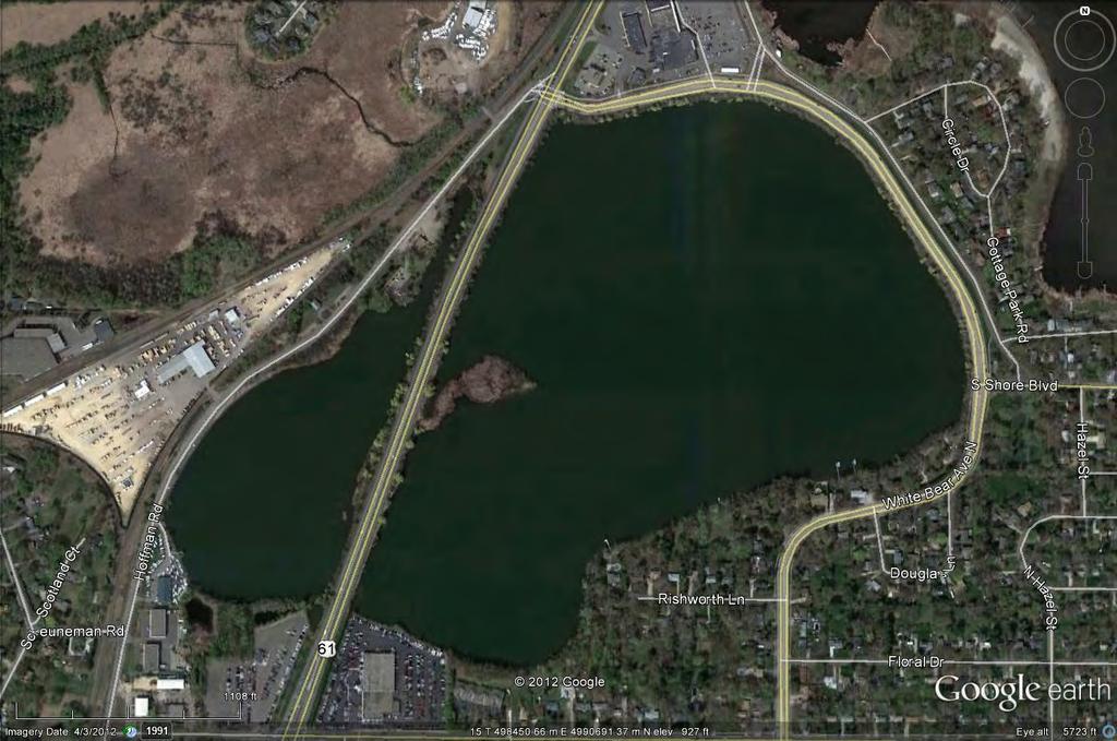 Introduction Goose Lake (ID: 62-0034) is a 145-acre shallow lake, located in Ramsey County, Minnesota.