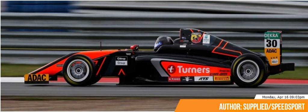 NO DISAPPOINTMENT DESPITE DRAMAS FOR LIAM LAWSON Teenage racer Liam Lawson got his European racing campaign off to a perfect start with a podium finish in the very first race of the German Formula 4
