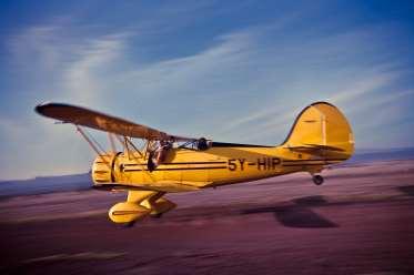 RIDE IN A BI-PLANE Your clients will have the opportunity to ride in a replica of the Out of Africa bi-plane over the savannahs of Lewa Downs savannahs.