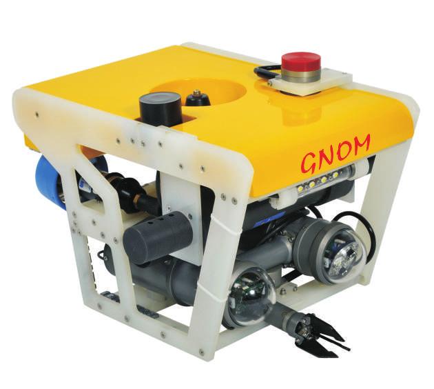 S u p e r G N O M P R O The new line of GNOM ROVs for professional uses. The wide range of the additional equipment can be installed.