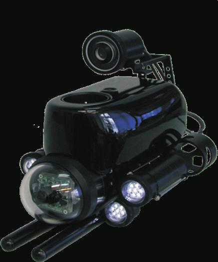 (100-240VAC or 12VDC) - ROV weight 3 kg - ROV dimensions 310x180x150 mm - Full system weight 22