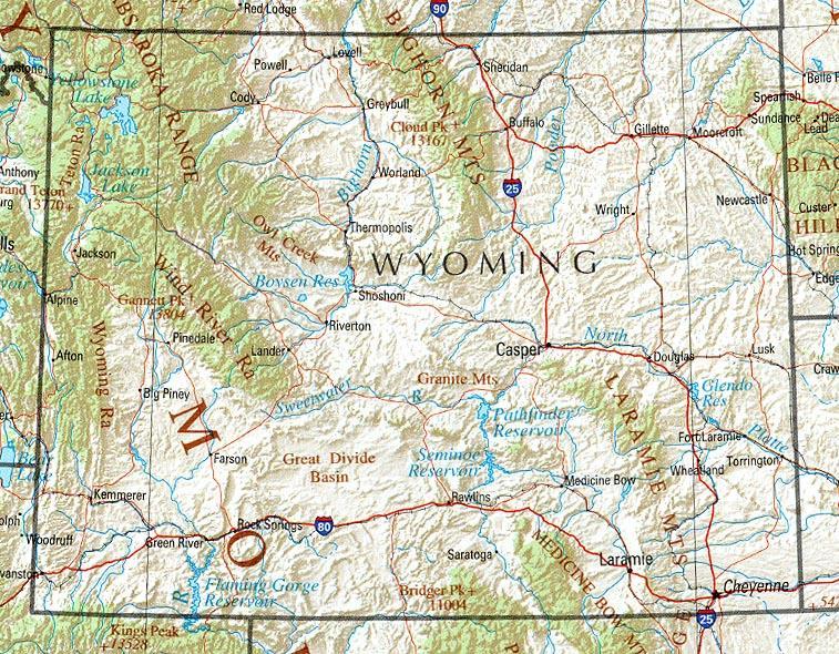 LOCATION SMITHS FORK DRAINAGE LINCOLN COUNTY WYOMING Local Services are conveniently accessible 20 miles south in Cokeville, an authentic western Wyoming town of 500 people.