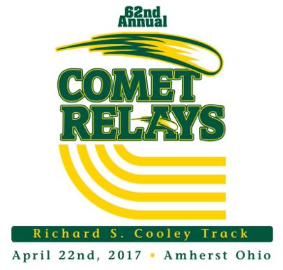 201 COMET RELAYS SPONSORSHIP Now in its 62nd year, the Comet Relays has grown from a modest four-team event to one of the largest high school relay showcases in Ohio.