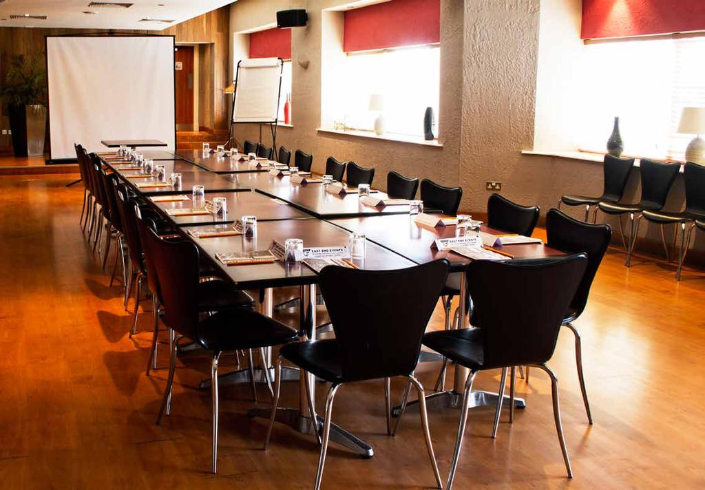 CONFERENCING & MEETINGS At East End Park, we want you to feel that the venue is yours. We pride ourselves on delivering a first-class conference and events service.