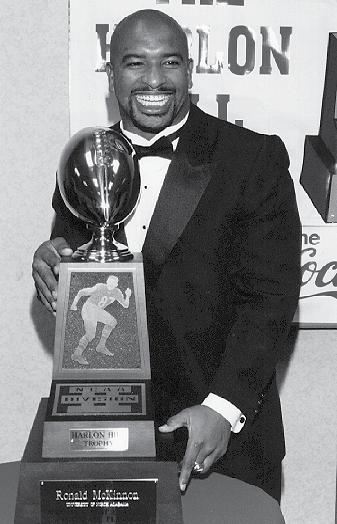 THE HARLON HILL TROPHY Creation of the Hill Trophy The top player in college football each season has long been honored with the presentation of the Heisman Trophy. An award symbolic of the best.