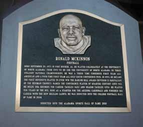 He was joined in that 2010 induction class by a former UNA assistant football coach, Bobby Johns Winfrey Wimp Sanderson (ASHOF Class of 1990) UNA Basketball Player 1957-59 Hal Self (ASHOF Class of