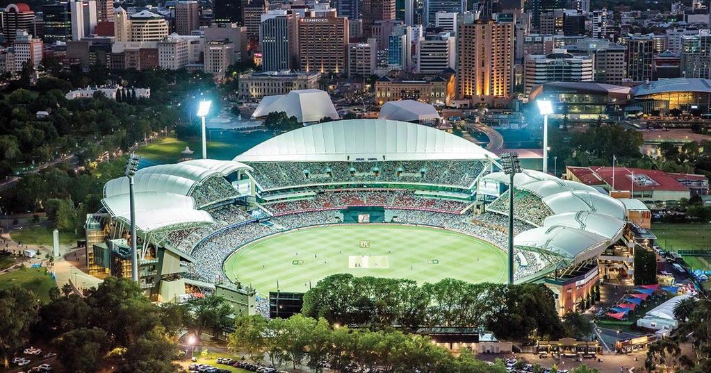 Background Adelaide Oval has been a vital part of Adelaide s social fabric since the 1870s.