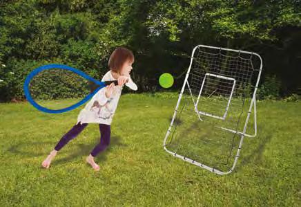 Re-bounder target net is the perfect partner for ball games.