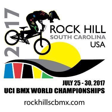 International BMX Racing in 2017 UCI BMX Worlds Rockhill USA - Ireland represented with 5