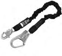 DBI-Sala ShockWave2 Nomex-Kevlar Arc Flash Shock Absorbing Lanyard Constructed from unique materials and are ideal for high heat environments or for electrical work when arc flash is a concern.