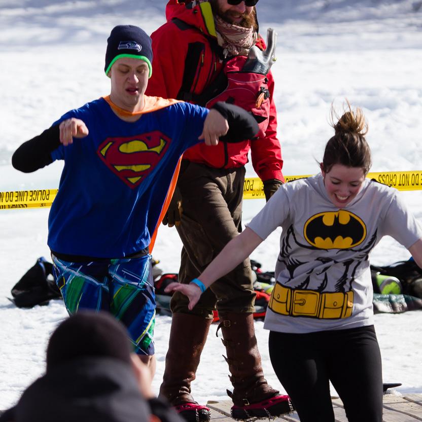 The first Polar Plunge was held in Whitefish, Montana in 1999.