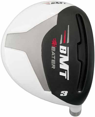 Heater BMT Fairway Wood W-1340 Improved design of recessed pockets on sole along clubface promote faster ball speed and more distance.