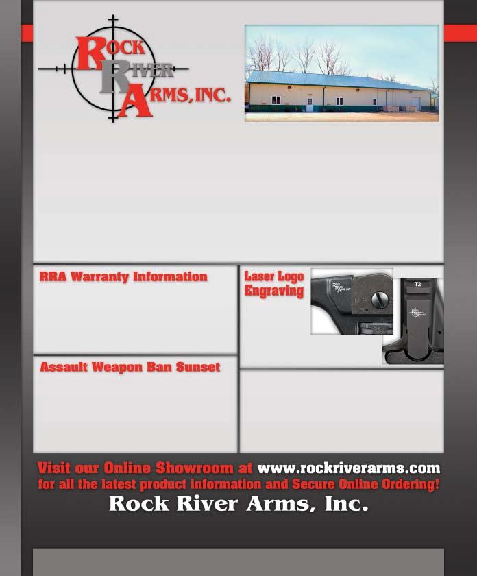 MADE IN U.S.A. In 1996, brothers Mark and Chuck Larson founded Rock River Arms in an 1,800 square foot shop in Cleveland, Illinois.