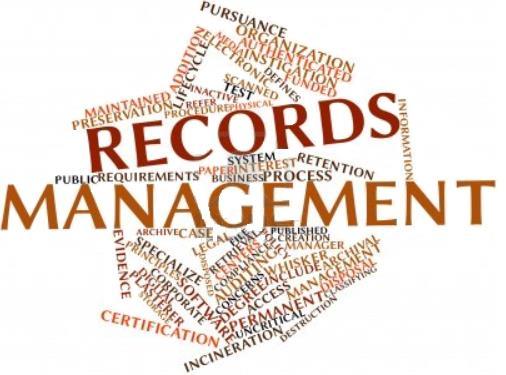 Maintain Official Records Manage and maintain records Coordinate Amendments Document information on all