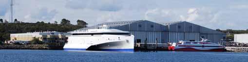 Austal s product range includes wind farm support vessels; passenger and vehicle-passenger ferries; offshore service vessels; and leisure and tourism vessels, as well as revolutionary defence and