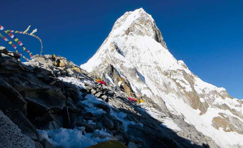 Ama-Dablam Expedition Ama-Dblam, the paradise of Khambu region is nestled in clouds above the Thangbouche monetary in Khumbu region, the wellworn path to Everest Base camp.