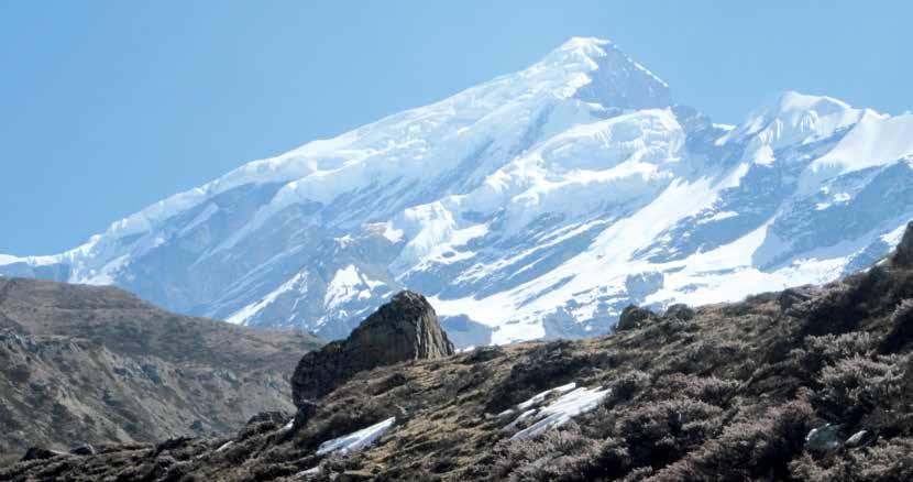 Chulu East Climbing With an elevation of 6584m, Chulu East adventurous peak climbing is probably the best climbing experience of its technical aspects, beautiful setting, 900m climbing route and