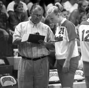 In what was supposed to be a transition year, Cook led the Huskers to a perfect 34-0 record and the 2000 NCAA title.