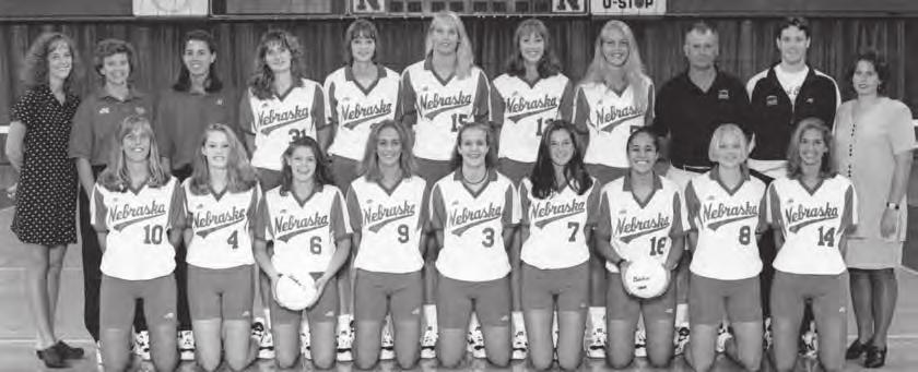 Lisa Reitsma All-Big 12 Lisa Reitsma (Player of the Year) Fiona Nepo, Megan Korver, Kate Crnich, 1996 Big 12 Champion Huskers - (Back row from left): Jen Livers, Assistant Coach Cathy Noth, Assistant