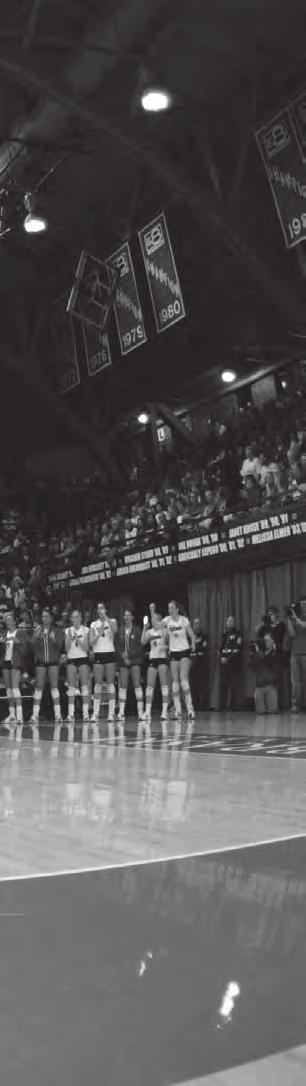 THIS IS NEBRASKA VOLLEYBALL At the Nebraska Coliseum, volleyball is not just a game, it s an event.