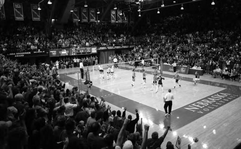 THIS IS NEBRASKA VOLLEYBALL First Class Facilities The home of Nebraska volleyball since the program s earliest days, the 4,030-seat NU Coliseum is one of the top venues in all of college athletics.